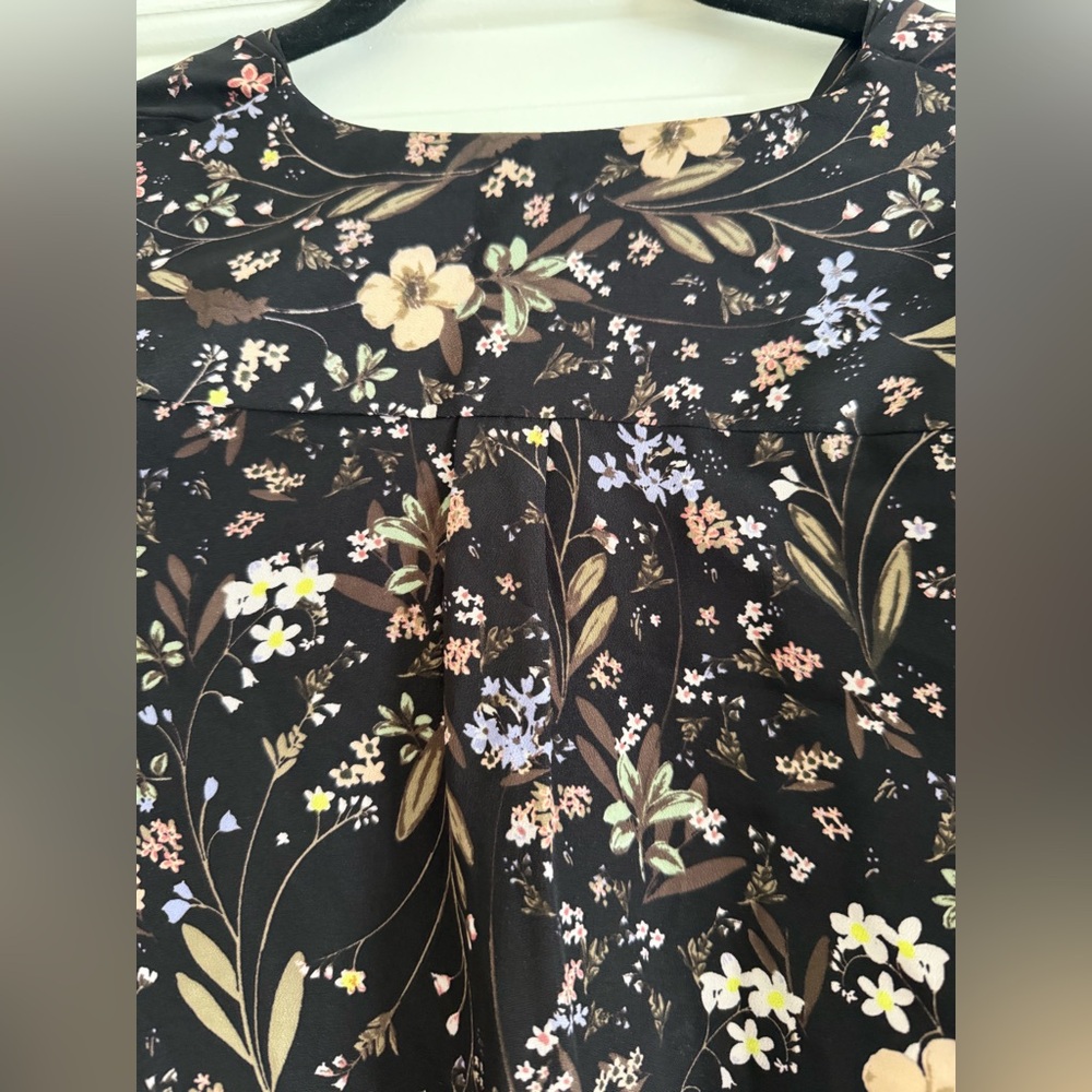 Joe fresh Floral Black Dress - Picture 11 of 12